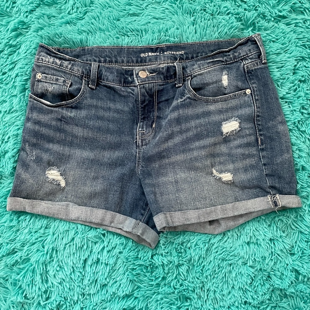 Old navy boyfriend shorts sz 14